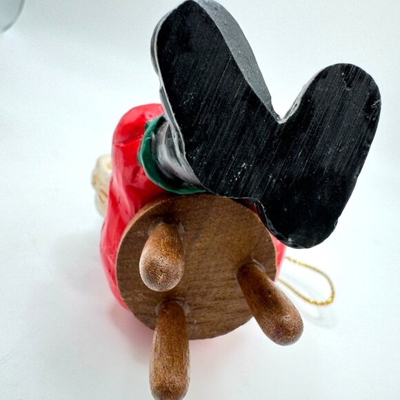Set Of 2 Midwest Importers Santa Claus Resin Hanging Ornaments 4.5" Tall Vtg - Picture 8 of 12